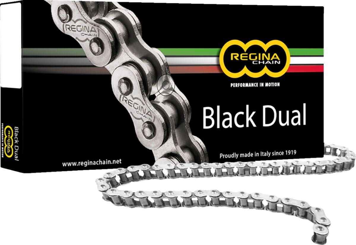 135ZRA/1017 - Regina 520 ZRA Chain Black Dual 118 Links