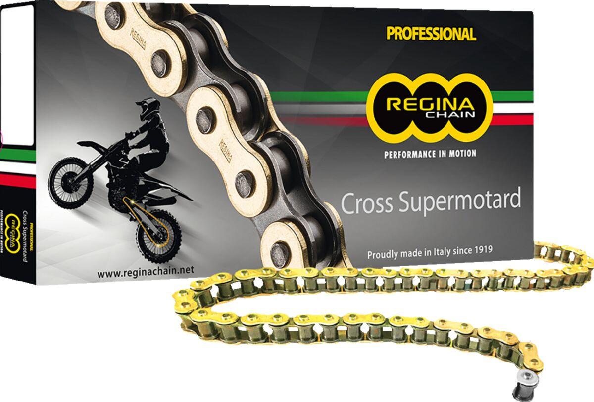 124RH2/003 - Regina 420 RH2 Chain 136 Links - Gold