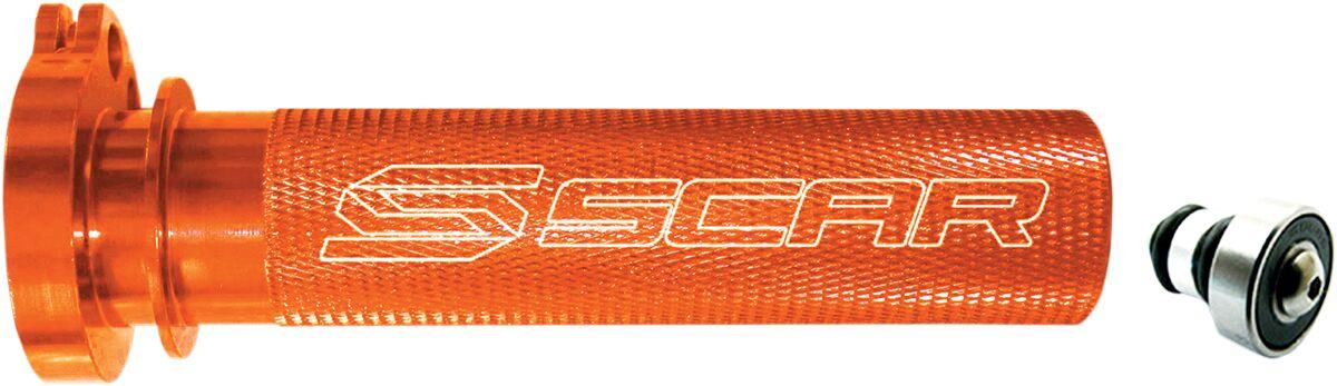 TT500 - Scar Motocross Aluminium Throttle Tube with Bearing For KTM EXC-F250 2007-2016 - Orange