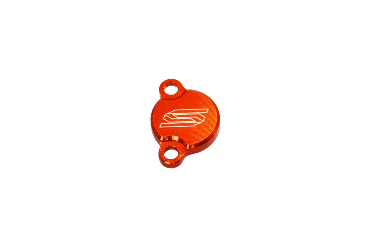 5900 - Scar Rear Brake Reservoir Cover For KTM Freeride 250F 2018-2020 Rear - Orange