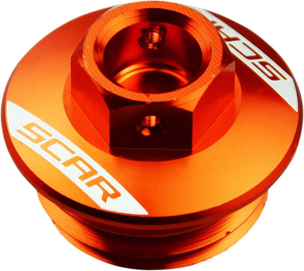 OFP500 - Scar Oil Filler Cap For Husqvarna 701 Enduro 2016-2024 - Orange