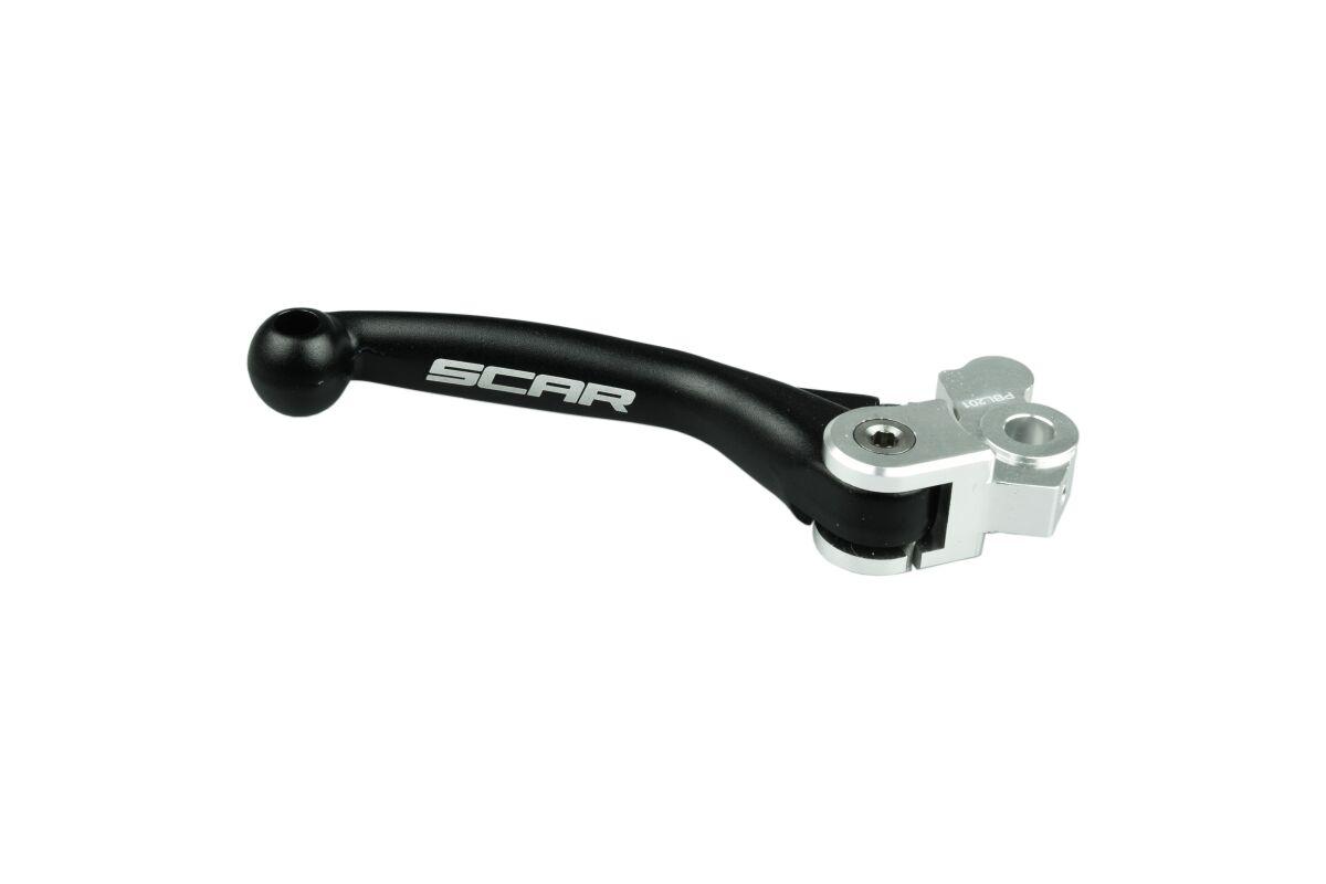 PBL201 - Scar Brake Flex Levers For Honda CR125 1992-2007 - Black