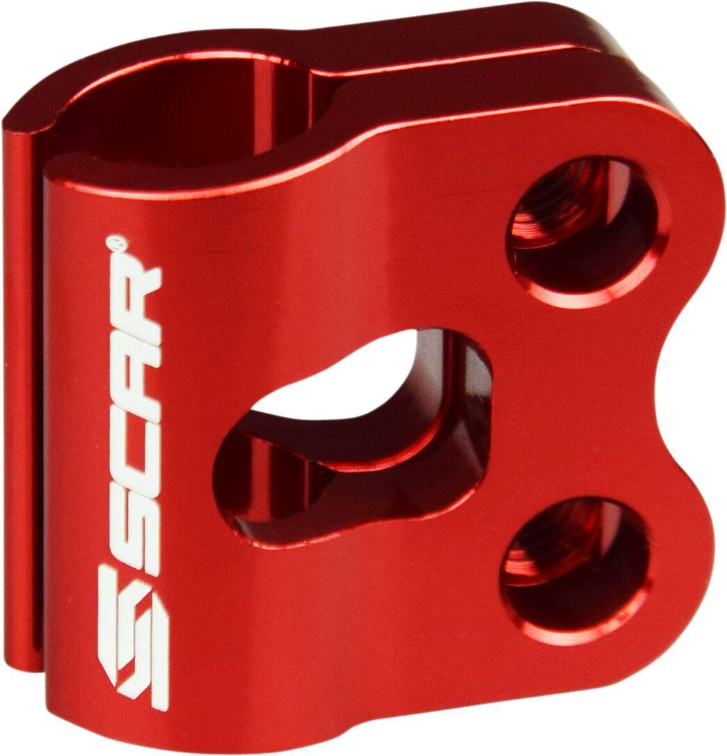 BLC100R - Scar Brake Line Clamp For Honda CR125 2004-2007 - Red