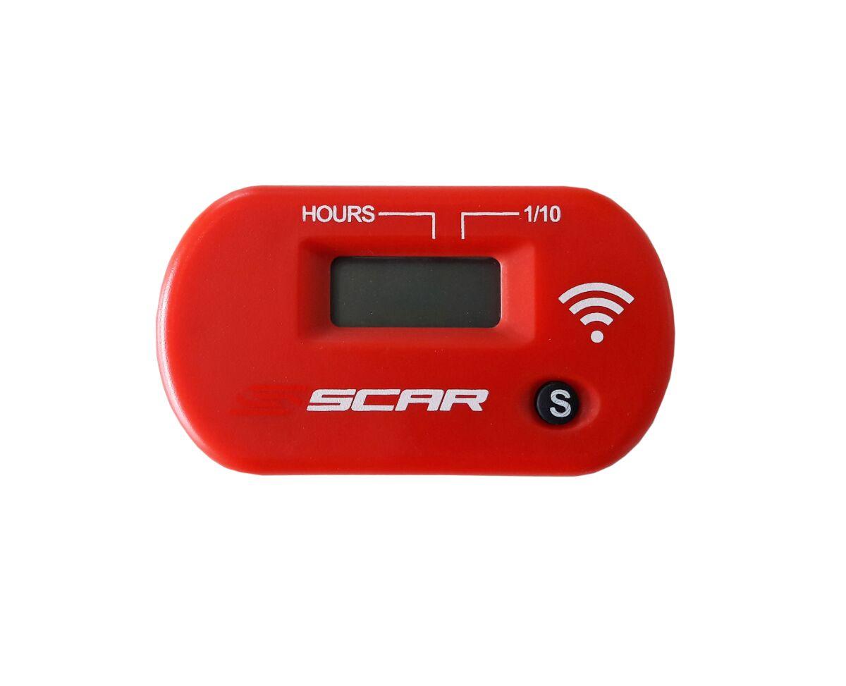 SWHMR - Scar Wireless Vibration Hour Meter - Red