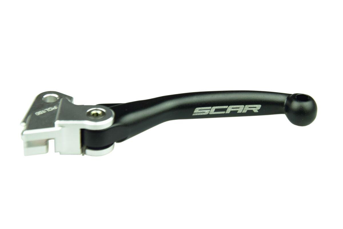 PCL100 - Scar Clutch Flex Levers For Kawasaki KX125 2006-2008 - Black