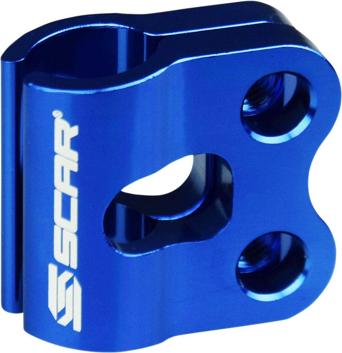 BLC100B - Scar Brake Line Clamp For Honda CR125 2004-2007 - Blue