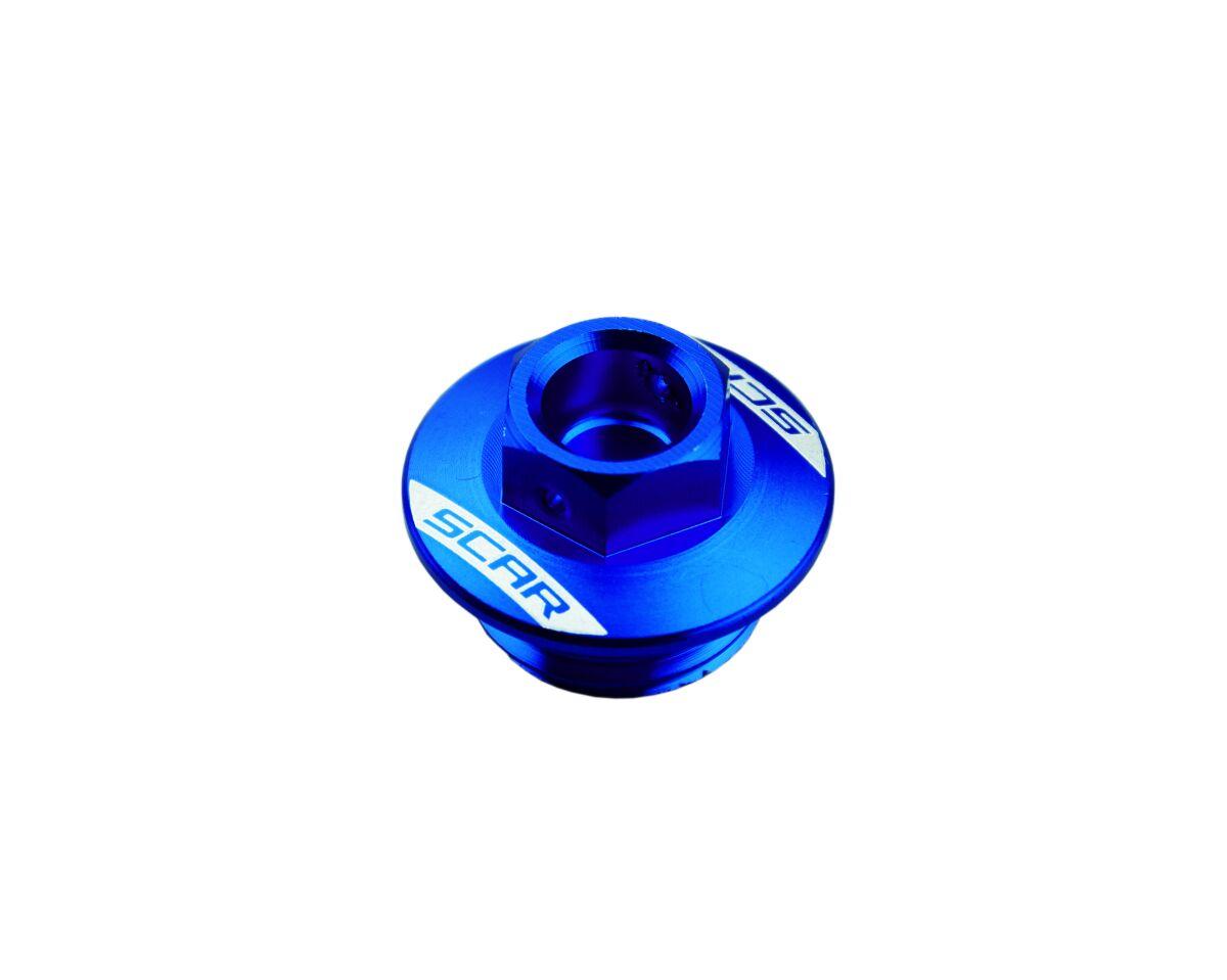 OFP100B - Scar Oil Filler Cap For Honda CB300R 2019-2021 - Blue
