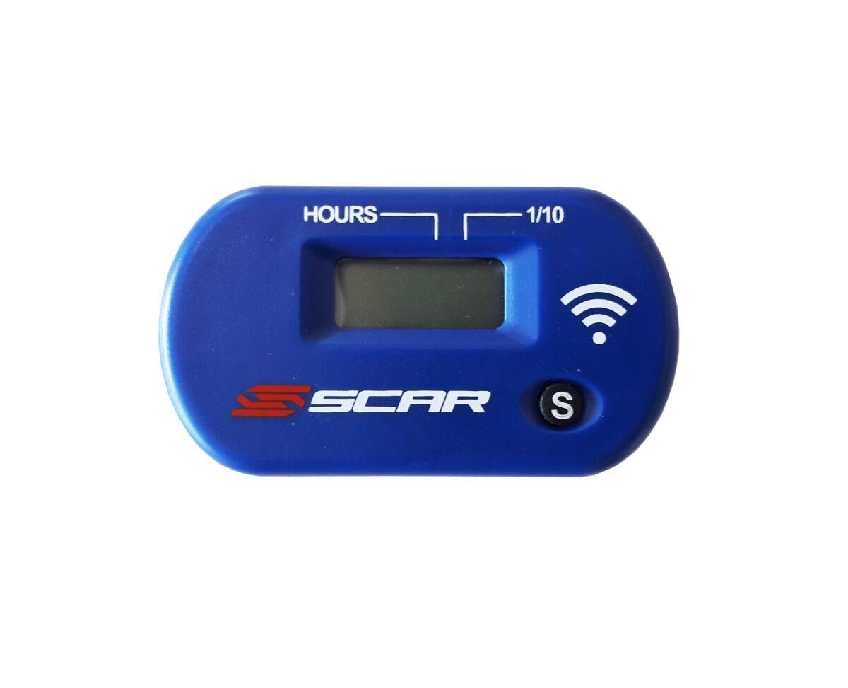 SWHMBL - Scar Wireless Vibration Hour Meter - Blue