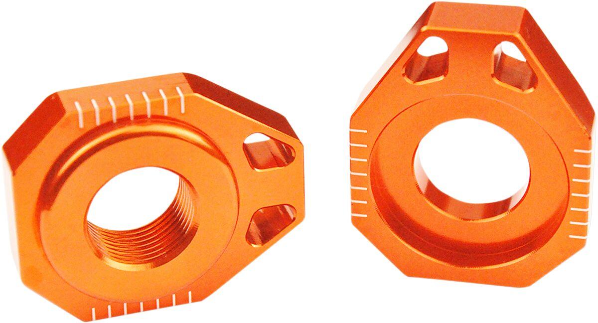 AB502 - Scar Axle Blocks For Gas Gas EC 250 2021-2023 - Orange