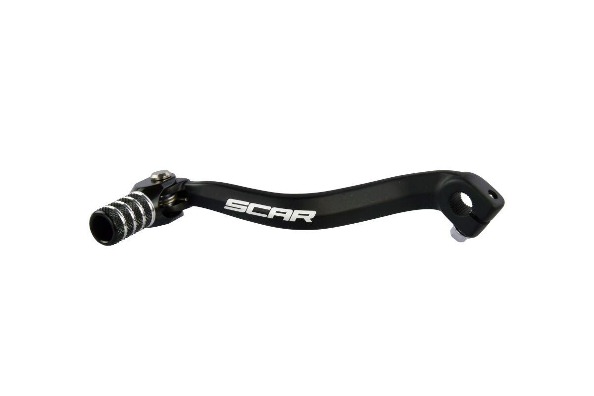 GSL207 - Scar Gear Gear Pedal For Kawasaki KX80 1981-2000 - Black
