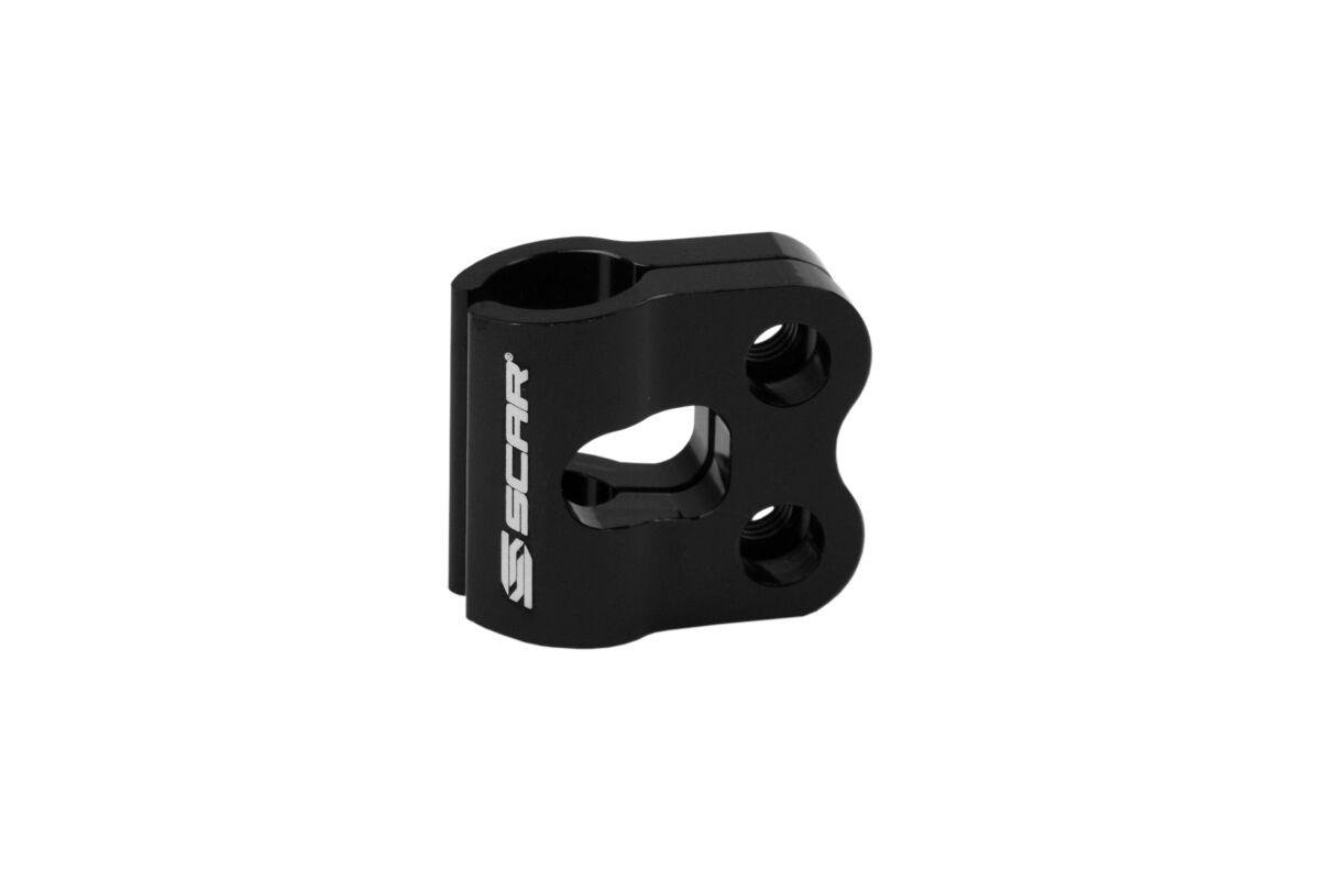 BLC300BK - Scar Brake Line Clamp For Suzuki DRZ400SM 2005-2024 - Black