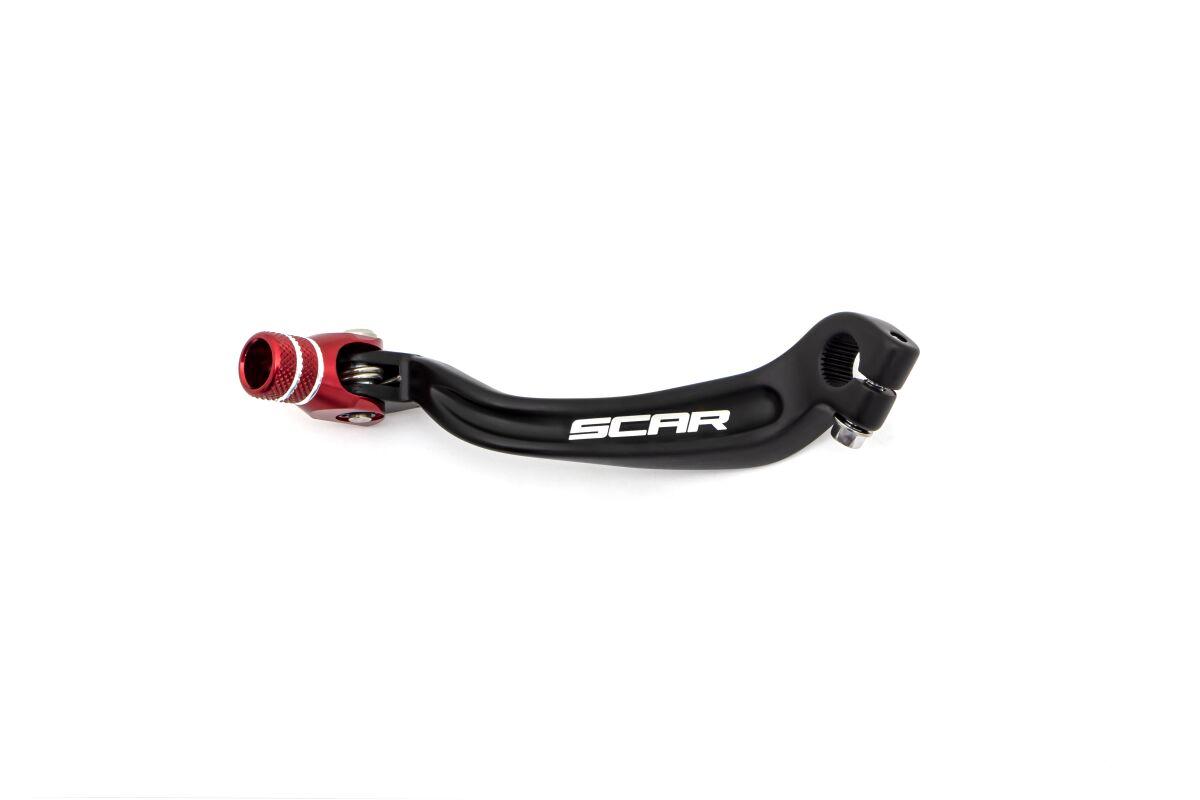 GSL617 - Scar Gear Gear Pedal For Beta RR 350 EFI 2020-2026 - Black/Red