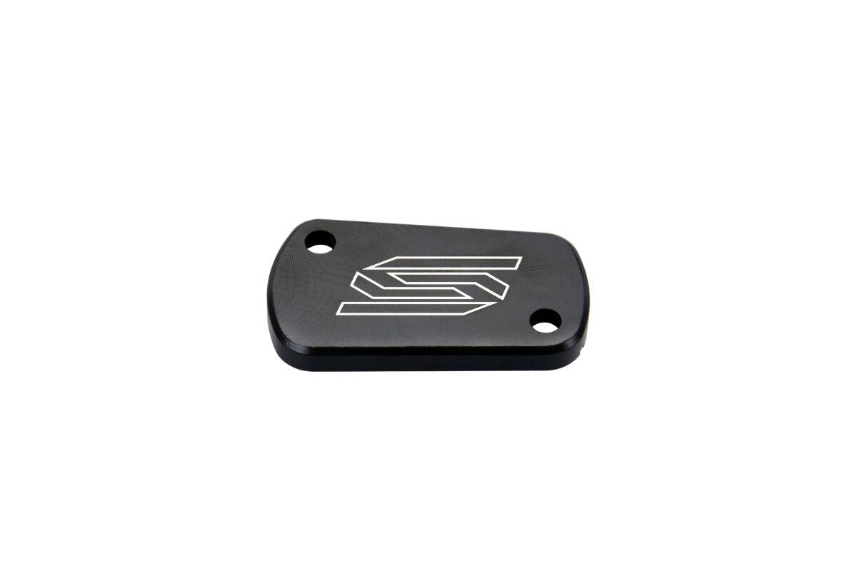 3901BK - Scar Rear Brake Reservoir Cover For Kawasaki KFX450R 2x4 Rear - Black