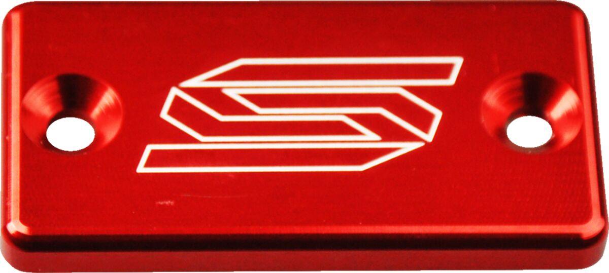 1801 - Scar Front Brake Reservoir Cover For Kawasaki KLX300 R 2020 - Red