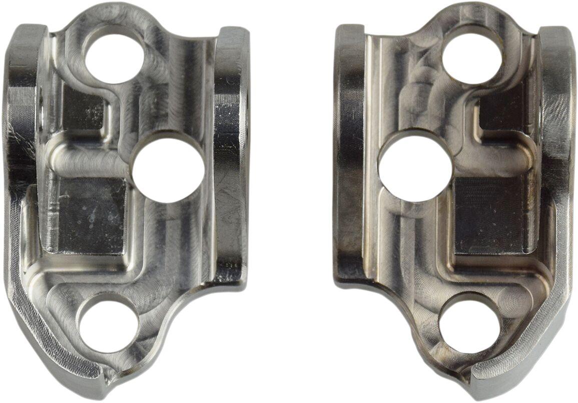 STFMB151 - Scar Foot Pegs Mount Bracket For Fantic XXF 250 2022-2023 - Titanium