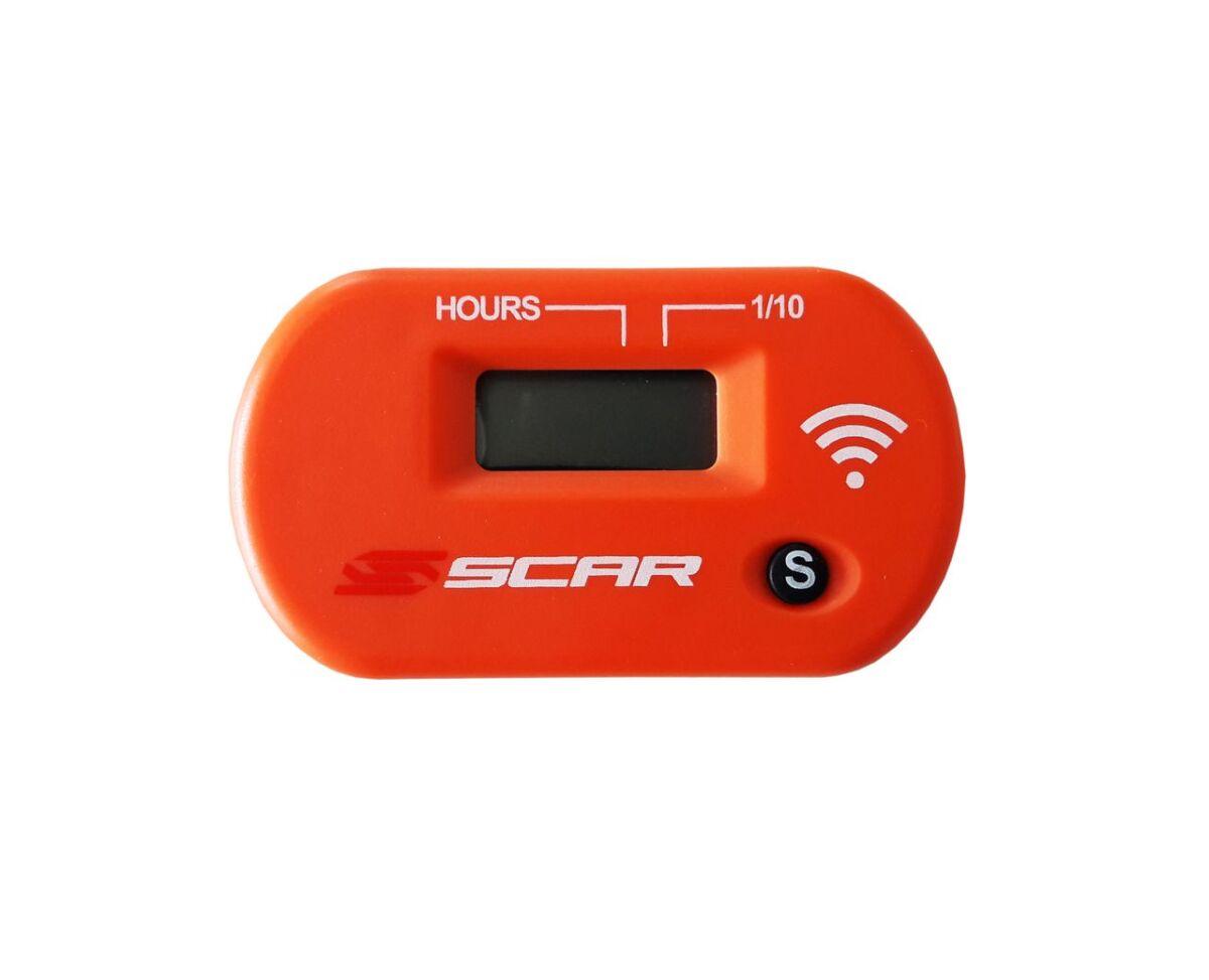 SWHMOR - Scar Wireless Vibration Hour Meter - Orange