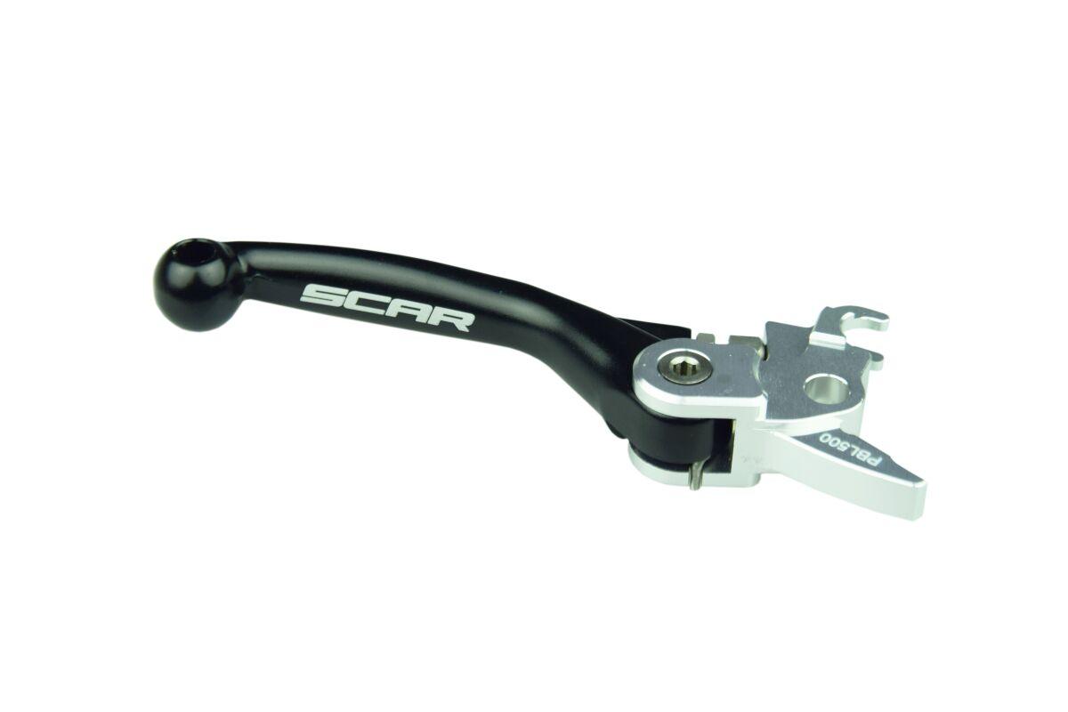PBL500 - Scar Brake Flex Levers For Husqvarna CR125 2001-2013 - Black