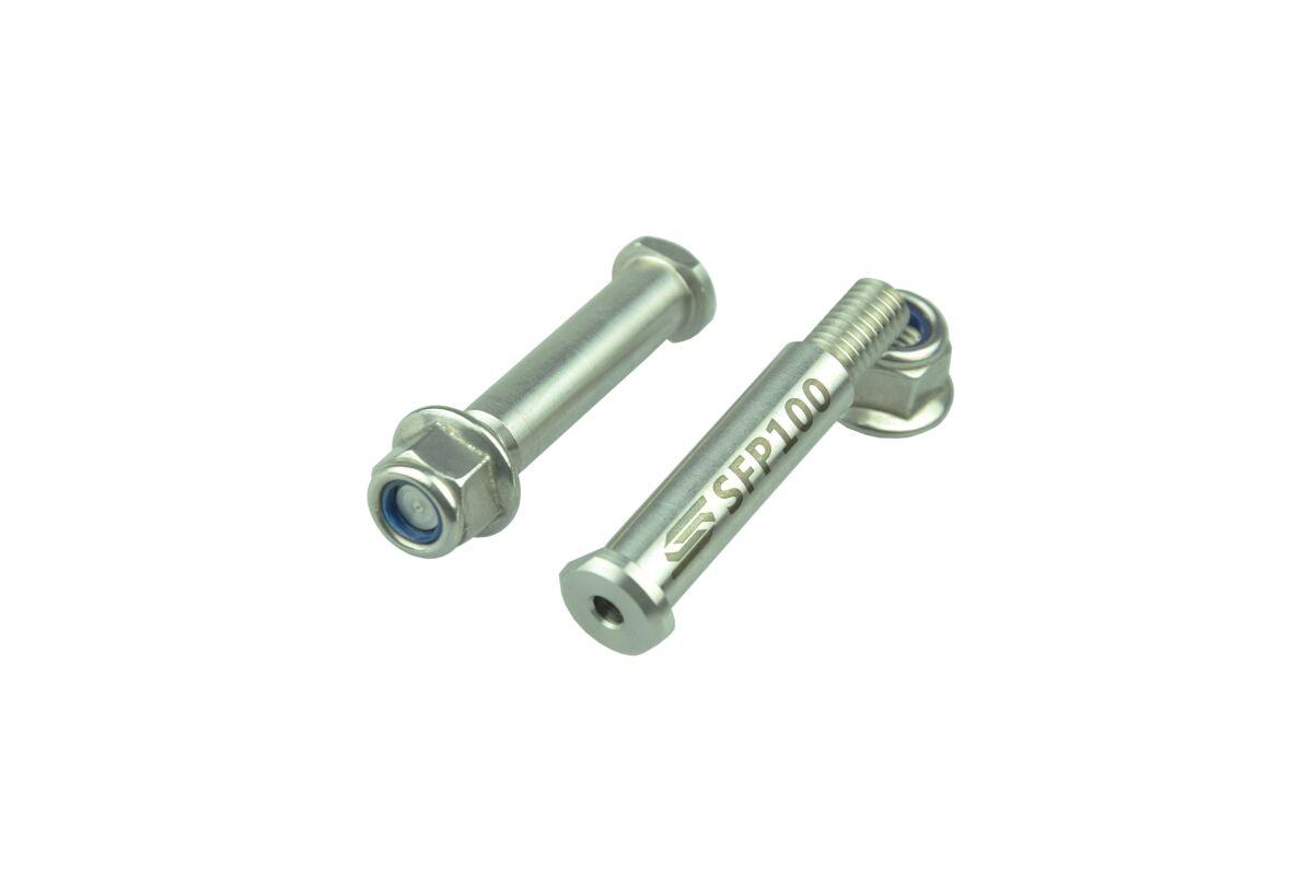 SFP100 - Scar Foot Pegs Pin For Fantic XE 125 2021-2024 - Stainless Steel
