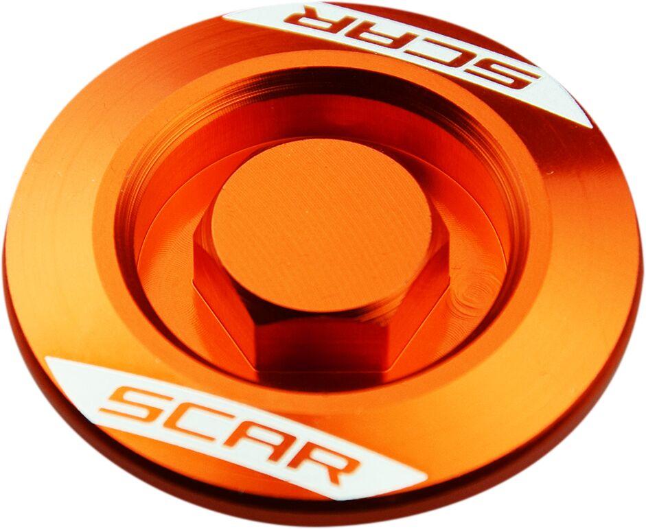 EP500 - Scar Engine Plug For KTM Adventure 1190 ABS 2013-2016 - Orange